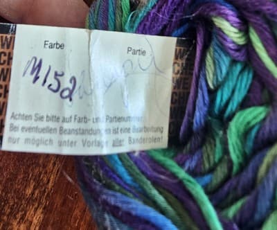 Yarn Forever Multi Color Schewe 100% Cotton 50gr, 105m - Thumbnail 2