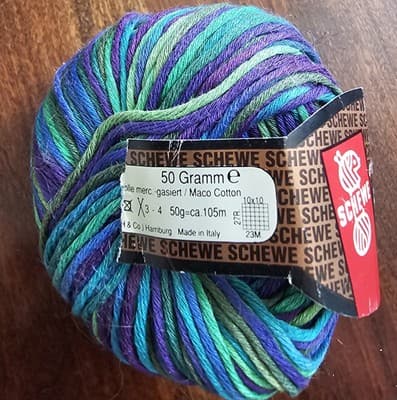 Yarn Forever Multi Color Schewe 100% Cotton 50gr, 105m - Thumbnail 4