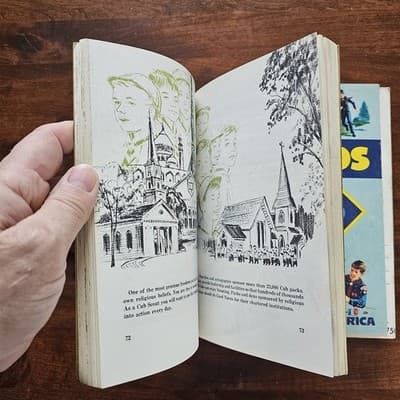Boy Scouts of America Handbooks. Cub Scout Wolf 1970- Boy Scouts Webelos 1967 - Thumbnail 7