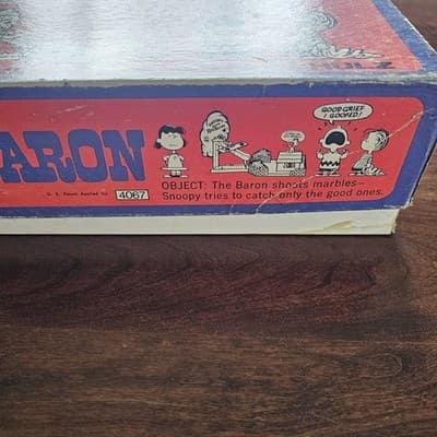 1970 Milton Bradley Snoopy and the Red Baron Skill and Action Game - Thumbnail 2