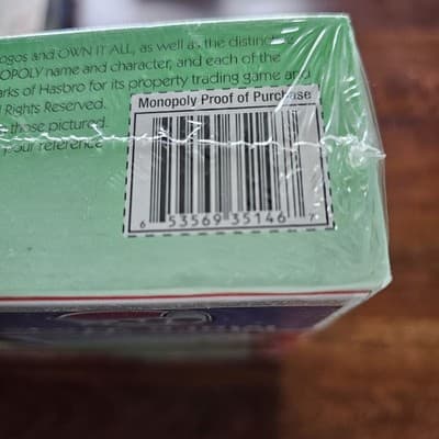 Milton Bradley 2009 Monopoly with Speed Die NIB Never Opened Still in plastic - Thumbnail 6