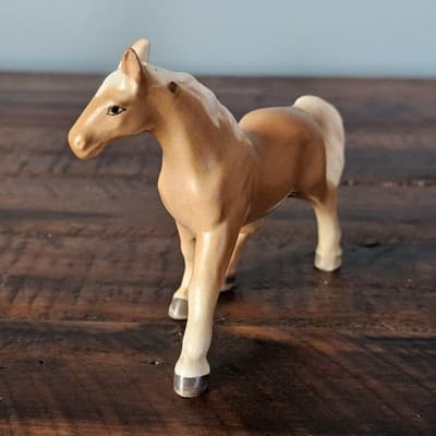 Victoria Ceramics Palomino HORSE FIGURINE Vintage Early 1960s Salt Shaker JAPAN - Thumbnail 3