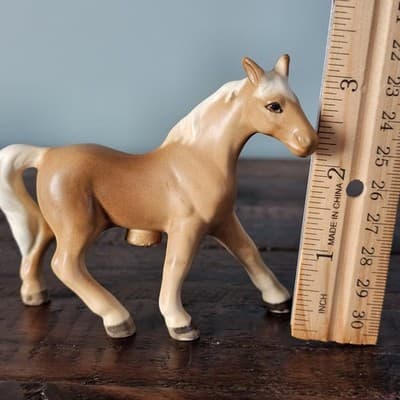 Victoria Ceramics Palomino HORSE FIGURINE Vintage Early 1960s Salt Shaker JAPAN - Thumbnail 10