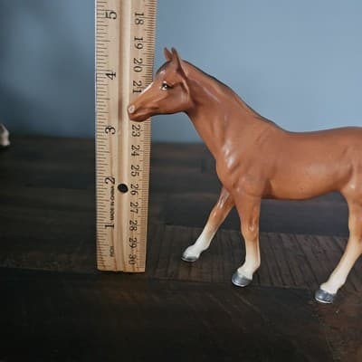 Napcoware Bay Horse Figurine Vintage Porcellain 4.5" x 6.5" - Thumbnail 10