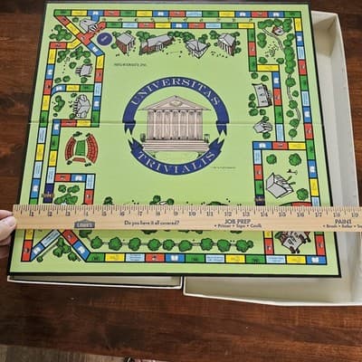 1985 Nittany Lion Trivia Penn State Board Game Open Never Used - Thumbnail 9