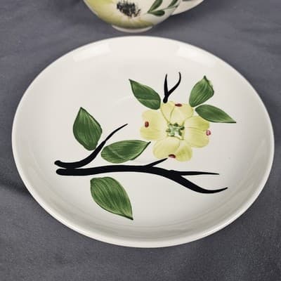 Joni Dixie Dogwood Blossom Tea Cup and Saucer Vintage MCM USA - Thumbnail 2