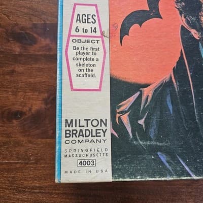 1969 Barnabas Collins Dark Shadows Game Milton Bradley Vintage 4003 - Thumbnail 2