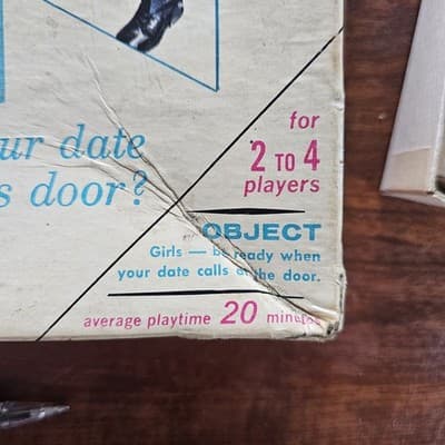 1965 MYSTERY DATE Vintage Original Version Board Game MILTON BRADLEY USA - Thumbnail 16