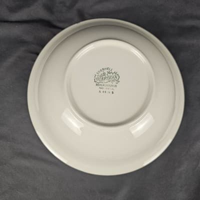 Homer Laughlin Eggshell Georgian Serving Bowl Vintage USA A44N5 8.5" - Thumbnail 4