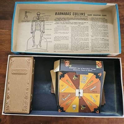 1969 Barnabas Collins Dark Shadows Game Milton Bradley Vintage 4003 - Thumbnail 4