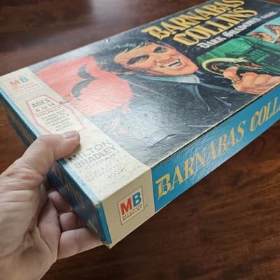 1969 Barnabas Collins Dark Shadows Game Milton Bradley Vintage 4003 - Thumbnail 3