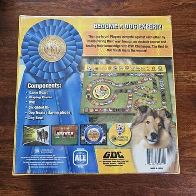 American Kennel Club DVD Board Game 2008 Dog Show Sealed, Never Opened - Thumbnail 3