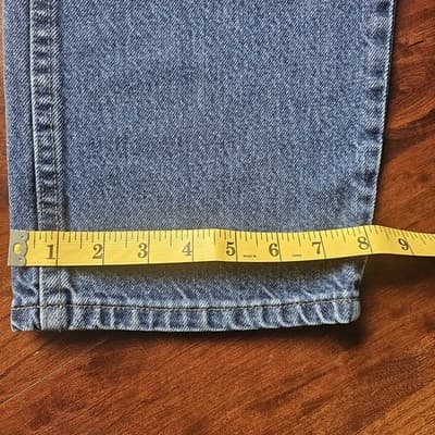 Wrangler Mens 38x32 Regular Straight Leg Jeans Blue Denim Cowboy 100% Cotton - Thumbnail 7