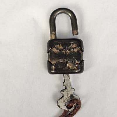 Old Vintage Mini Lock with Key Still Opens and Locks Made In Germany ? - Thumbnail 5