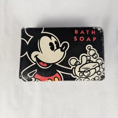 One ( 1 ) Bar of Mickey Mouse Bath Soap 1955 Club Disney Resorts - Thumbnail 2