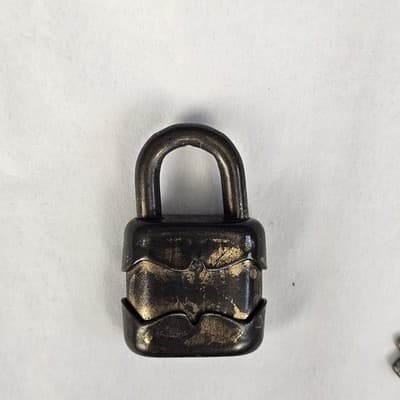 Old Vintage Mini Lock with Key Still Opens and Locks Made In Germany ? - Thumbnail 6