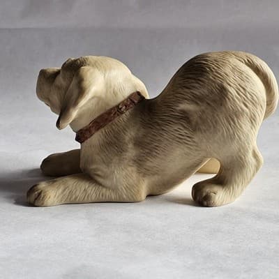 Vintage Homco Assorted Dog Puppy Figurines 8828 Lab Labador Golden Retriever - Thumbnail 5