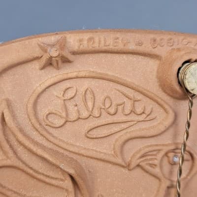 Vtg 50s Trivet Friley Fistick Early American Weather-vane Whale Rooster Native - Thumbnail 3
