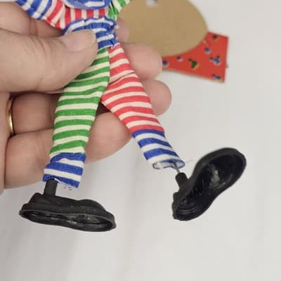 1940s Blown Plastic Marx and Moritz Doll The Funny Dressed Doll - Thumbnail 5