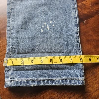 Cabi Jeans Womens 8 Blue Skinny Distressed Stretch Denim Medium Wash Style 5884 - Thumbnail 8
