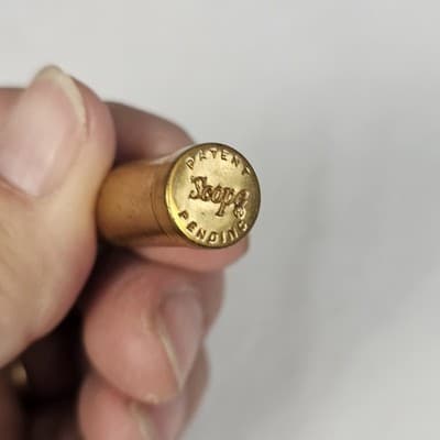 Vintage Scope Telescoping Cigarette Holder With Brass Case Mid Century - Thumbnail 9