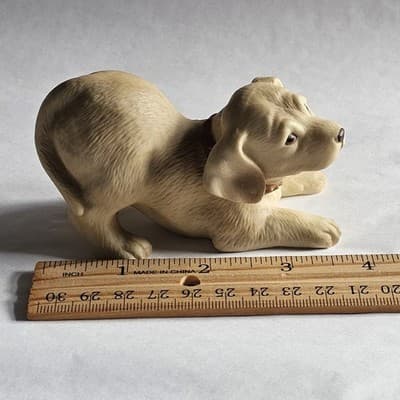 Vintage Homco Assorted Dog Puppy Figurines 8828 Lab Labador Golden Retriever - Thumbnail 8