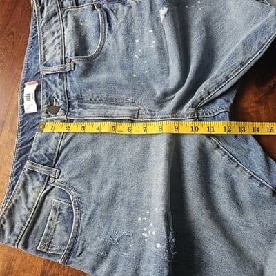 Cabi Jeans Womens 8 Blue Skinny Distressed Stretch Denim Medium Wash Style 5884 - Thumbnail 10