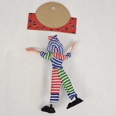 1940s Blown Plastic Marx and Moritz Doll The Funny Dressed Doll - Thumbnail 2