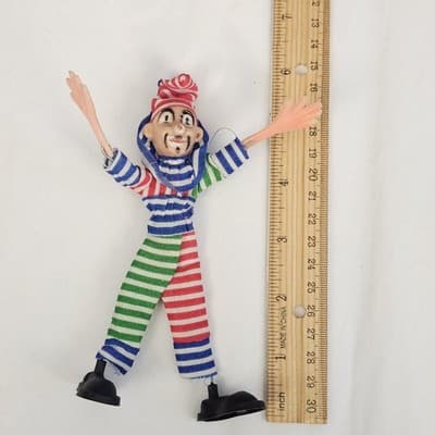 1940s Blown Plastic Marx and Moritz Doll The Funny Dressed Doll - Thumbnail 11