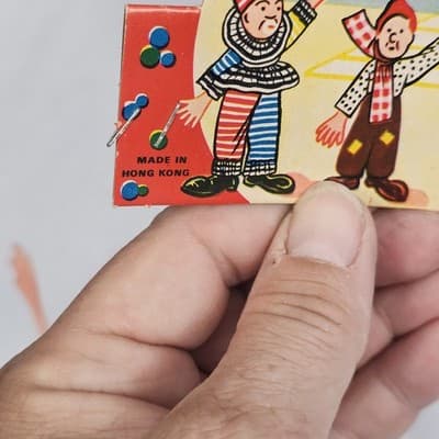 1940s Blown Plastic Marx and Moritz Doll The Funny Dressed Doll - Thumbnail 9