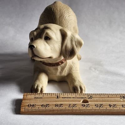 Vintage Homco Assorted Dog Puppy Figurines 8828 Lab Labador Golden Retriever - Thumbnail 9