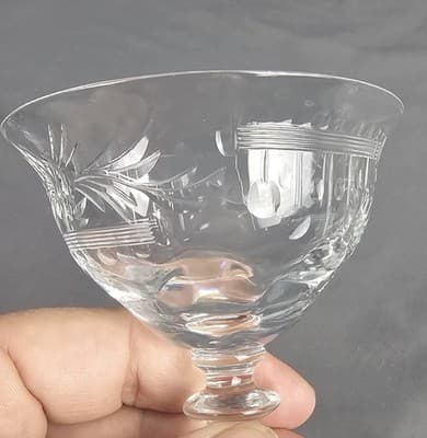 Hawk's Beverly Stemware Port, Nick & Nora, Coupe Blown Glass USA Set of 2 - Thumbnail 13