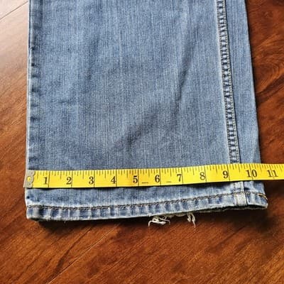 Levis Silvertab W40 L34 Med Wash Blue Jeans Loose Fit Baggy Skater - Thumbnail 9