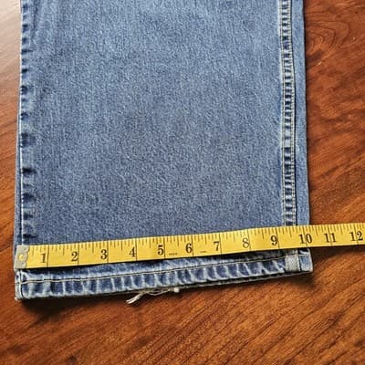 Levis Silvertab W40 L34 Med Wash Blue Jeans Loose Fit Baggy Skater - Thumbnail 8