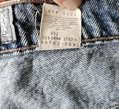 Levis Silvertab W40 L34 Light Wash Blue Jeans Loose Fit Baggy Skater - Thumbnail 15
