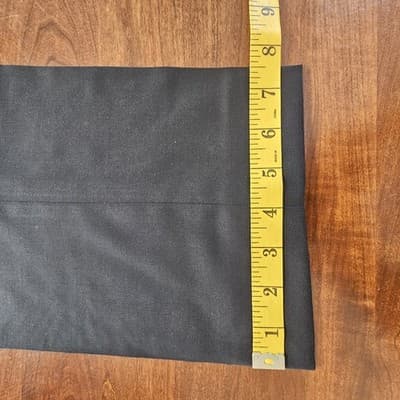 Armani Exchange Men's Long Slacks Black Pants 34W Wool Inseam 32 - Thumbnail 14