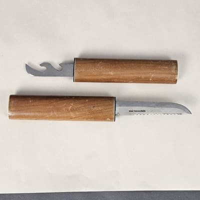 Japanese Floating Fishing Knife with Bottle and Can Opener Pre-owned - Thumbnail 2