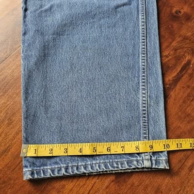 Levis Silvertab W40 L34 Med Wash Blue Jeans Loose Fit Baggy Skater - Thumbnail 7