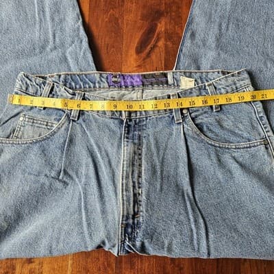Levis Silvertab W40 L34 Light Wash Blue Jeans Loose Fit Baggy Skater - Thumbnail 11
