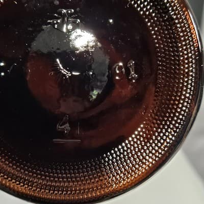 Vintage Mrs. Butterworth's Syrup Bottle Amber Glass 24 oz Plastic Cap Label 10" - Thumbnail 10
