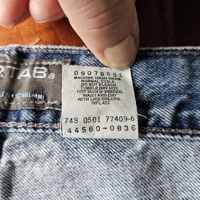 Levis Silvertab W40 L34 Med Wash Blue Jeans Loose Fit Baggy Skater - Thumbnail 16