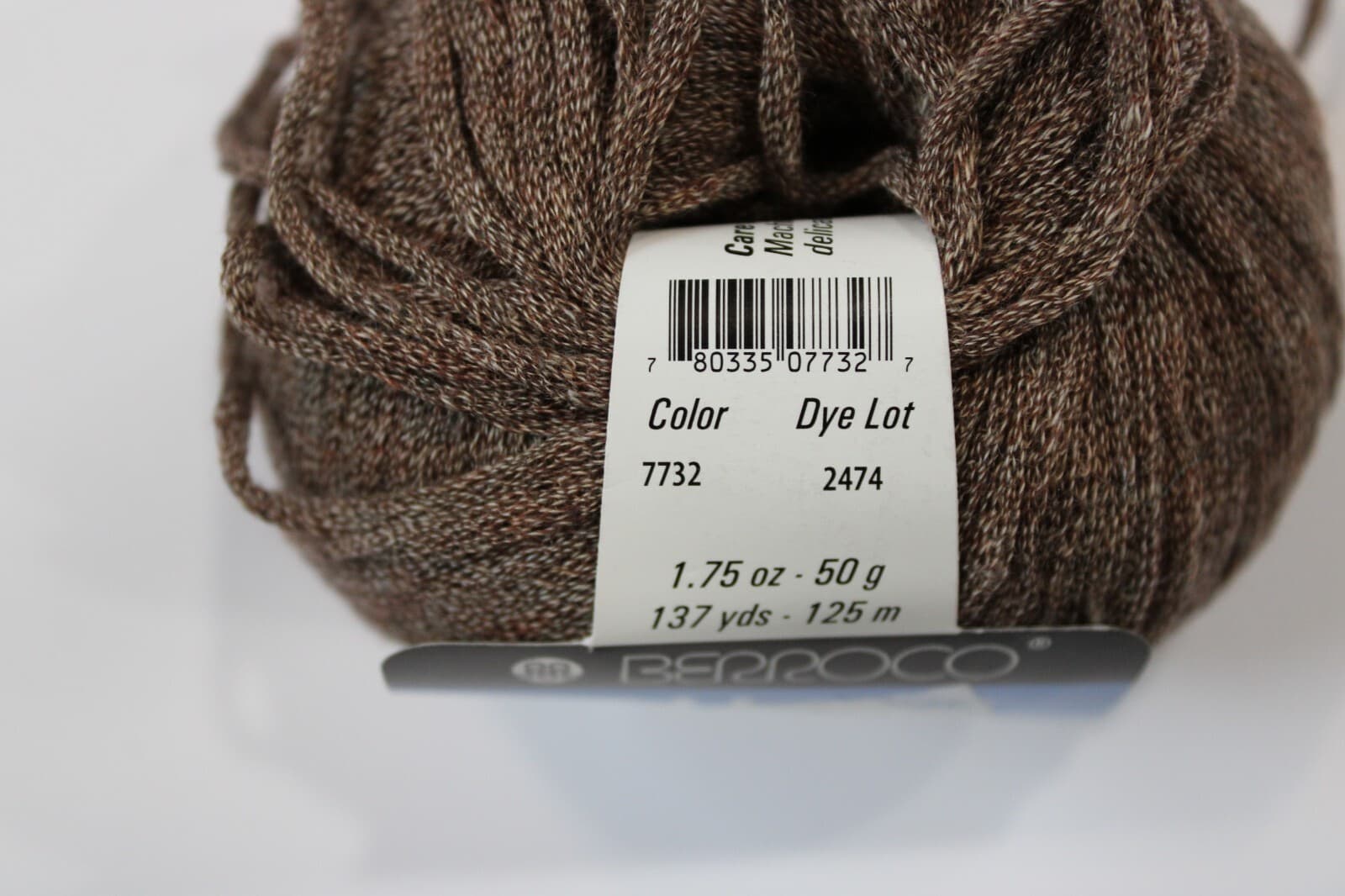 Yarn Berroco Elba, 100% Cotton, Col:7732 Triplefin Blenny 137yd - Thumbnail 2