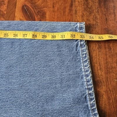 Levis Silvertab W40 L34 Med Wash Blue Jeans Loose Fit Baggy Skater - Thumbnail 6
