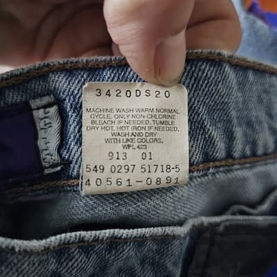 Levi's Silvertab Mens Medium Wash Blue Jeans W40 L34 Baggy - Thumbnail 15