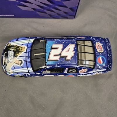 1999 Jeff Gordon #24 Star Wars Episode 1 Nascar 1:24 Stock Car Monte Carlo Pepsi - Thumbnail 3