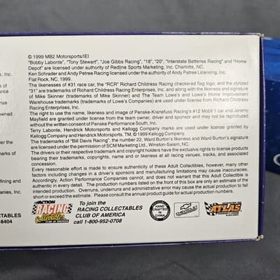 1999 Jeff Gordon #24 Star Wars Episode 1 Nascar 1:24 Stock Car Monte Carlo Pepsi - Thumbnail 14