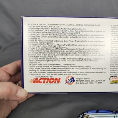 1999 Jeff Gordon #24 Star Wars Episode 1 Nascar 1:24 Stock Car Monte Carlo Pepsi - Thumbnail 13