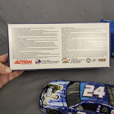 1999 Jeff Gordon #24 Star Wars Episode 1 Nascar 1:24 Stock Car Monte Carlo Pepsi - Thumbnail 12