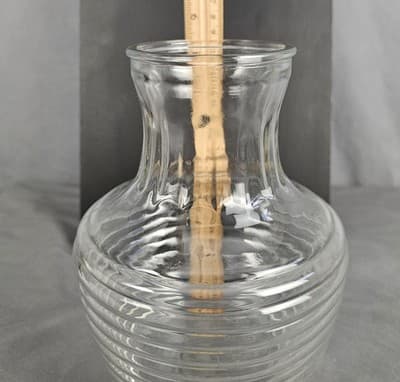 Vtg MCM Anchor Hocking 64 oz Beehive Juice Water Tea Carafe Glass Jug - Thumbnail 4