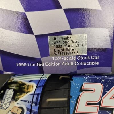 1999 Jeff Gordon #24 Star Wars Episode 1 Nascar 1:24 Stock Car Monte Carlo Pepsi - Thumbnail 11